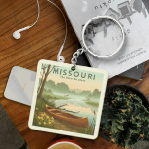 Vintage Missouri Keychain