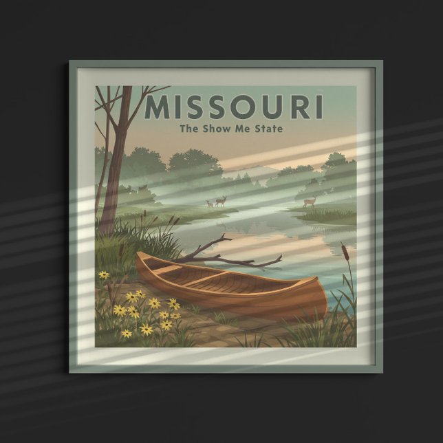  Vintage Missouri Poster (Creator Uploaded)
