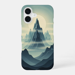 Vintage Misty Mountains iPhone 16 Case