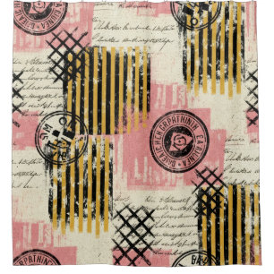 Vintage Mixed-Media Collage - Distressed Paper