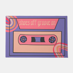 Vintage Mixed Tape Y2K Groovy Doormat