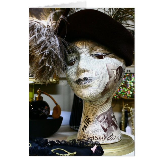 Vintage : Modèle de foire de vanité - Blanc (Devant)