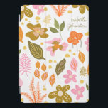 Vintage Modern Botanical Spring Floral Custom  iPa iPad Pro Cover<br><div class="desc">Personalized Vintage Modern Botanical Spring Floral Custom iPad Cover</div>