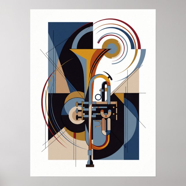 Vintage Modern Jazz Poster (Front)