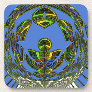 Vintage modern Motif Coaster