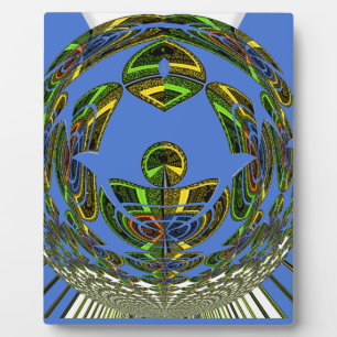 Vintage modern Motif Plaque