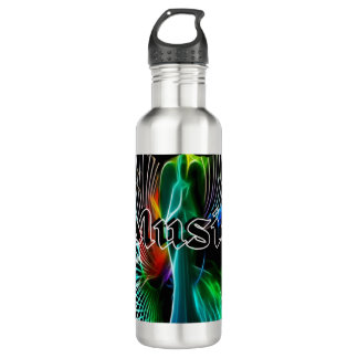 Vintage Modern Music Hometown 710 Ml Water Bottle