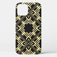 Vintage modern tiles pattern. Abstract art deco se
