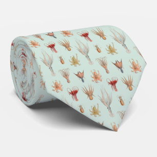 Vintage Mollusks (Blue) Tie