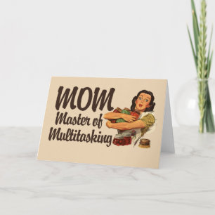 Vintage Mom Card