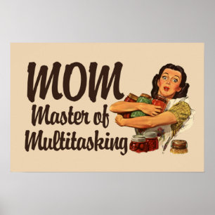Vintage Mom Poster