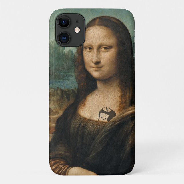 Vintage "Mona Lisa” iPhone 11 Case (Back)