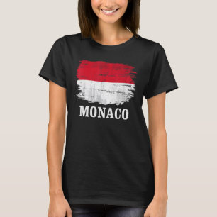 Vintage Monaco Flag T-Shirt