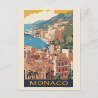 Vintage Monaco Monte Carlo Travel