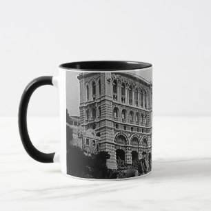 Vintage Monaco Oceanographic Museum Jigsaw Puzzle Mug