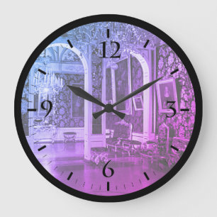 Vintage Monaco Palace Prince Blue Room Watch Large Clock