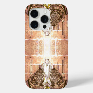 Vintage Monaco Prince's palace Hercule Gallery iPhone 15 Pro Case