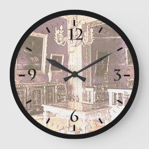 Vintage Monaco Prince's palace York Room Watch Large Clock