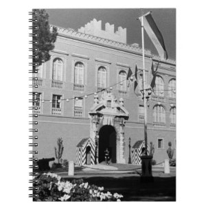 Vintage Monaco Principality princely palace 1970 Notebook