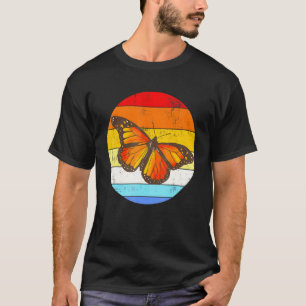 Vintage Monarchs Butterfly Retro Caterpillar T-Shirt