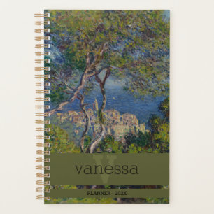 Vintage Monet Monogrammed Planner