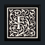 Vintage Monogram F Art Nouveau Letter Gift Box<br><div class="desc">Art nouveau Letters - Monograms from the Arts & Crafts Movement This letter F is a lovely rugged monogram created in 1901, and published in a set of books. The monogram F is surrounded by a wonderful hand-drawn vine pattern, very much in the style of the art nouveau patterns in...</div>