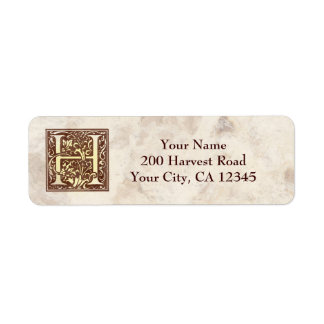 Vintage Monogram H