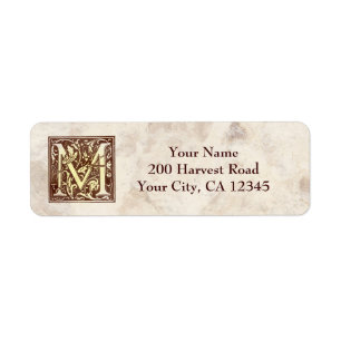 Vintage Monogram M