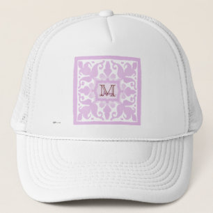 Vintage Monogram (Pink) Trucker Hat