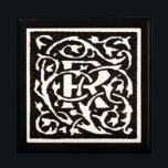 Vintage Monogram R Art Nouveau  Gift Box<br><div class="desc">Art nouveau Letters - Monograms From the Arts & Crafts Movement This letter R is a lovely rugged monogram R created in 1901, and published in a set of books. The monogram R is surrounded by a wonderful hand-drawn vine pattern, very much in the style of the art nouveau patterns...</div>