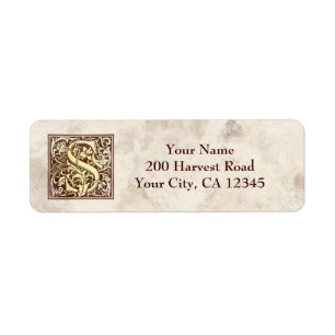 Vintage Monogram S