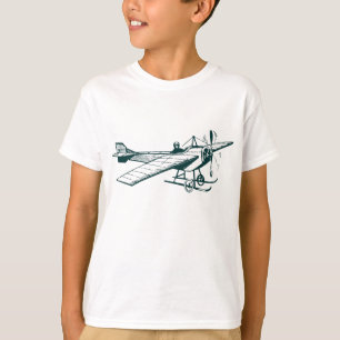 Vintage Monoplane - Dark Green T-Shirt