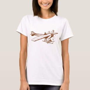 Vintage Monoplane - Walnut T-Shirt