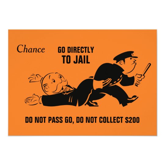 go to jail monopoly