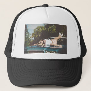 Vintage Monroe Inspired Trucker Hat
