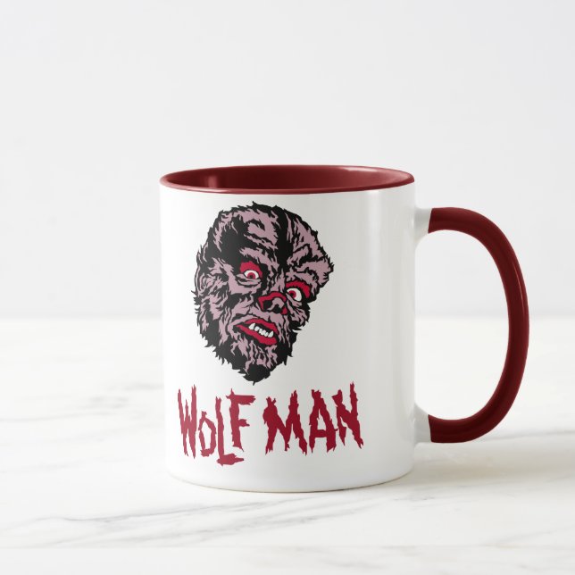 Vintage Monster - Wolf Man Mug (Right)