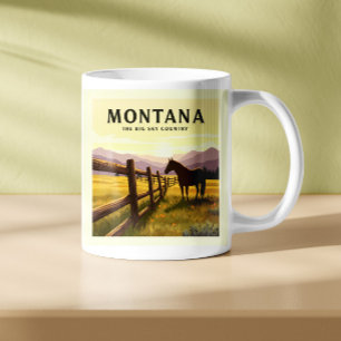 Vintage Montana Coffee Mug