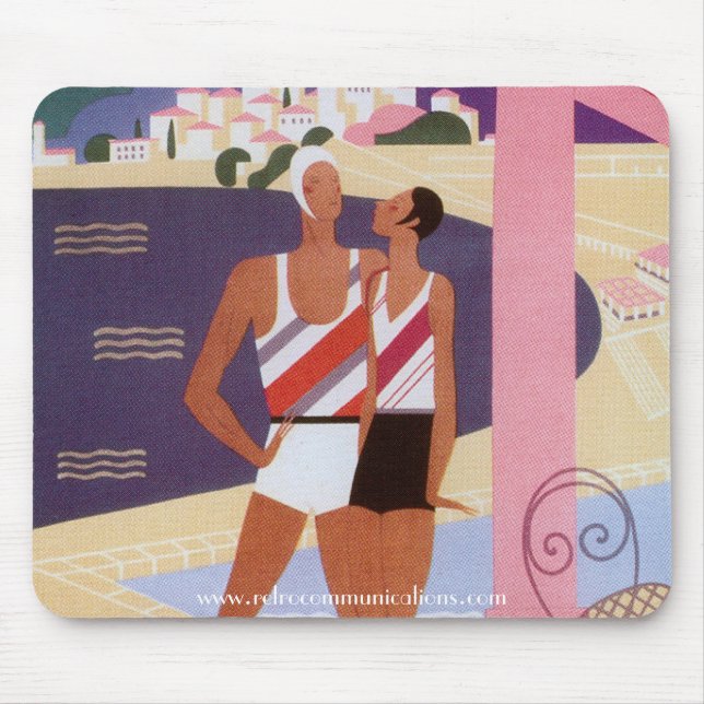 Vintage Monte Carlo Mousepad (Front)