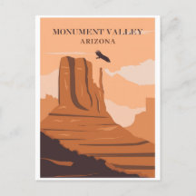 Vintage Monument Valley Arizona Travel