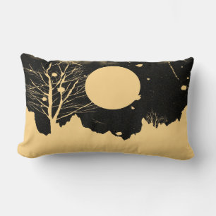 Vintage Moon Night Pillow