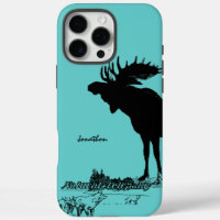 Vintage Moose and Wolf Wildlife Choose Colour