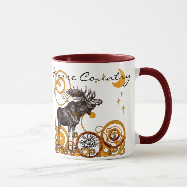 Vintage Moose Gifts Mug (Right)