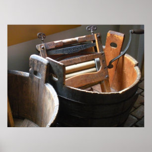 "Vintage Mop Buckets" Prints