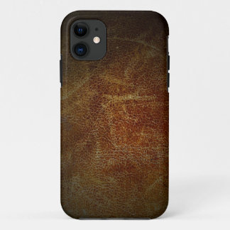 Vintage more leather iPhone 11 case