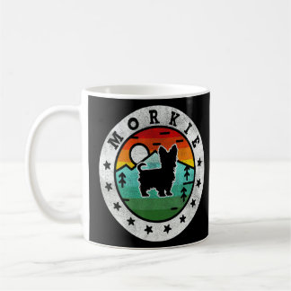 Vintage Morkie Retro Dog Mom Dad  Coffee Mug