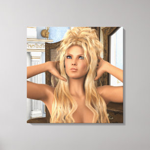 Vintage Morning Canvas Print