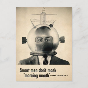 Vintage Morning Mouth Ad Postcard