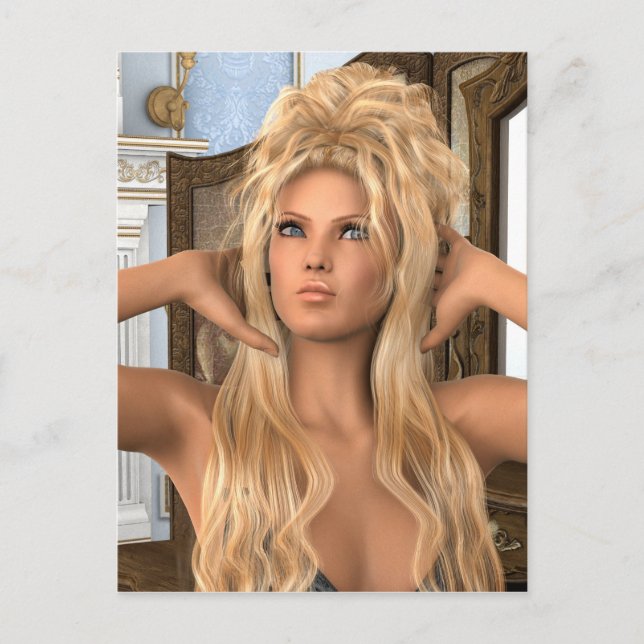 Vintage Morning Postcard (Front)