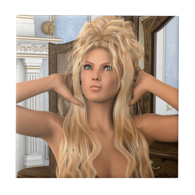 Vintage Morning Tile (Front)