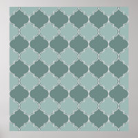 Vintage Moroccan trellis quatrefoil seamless patte